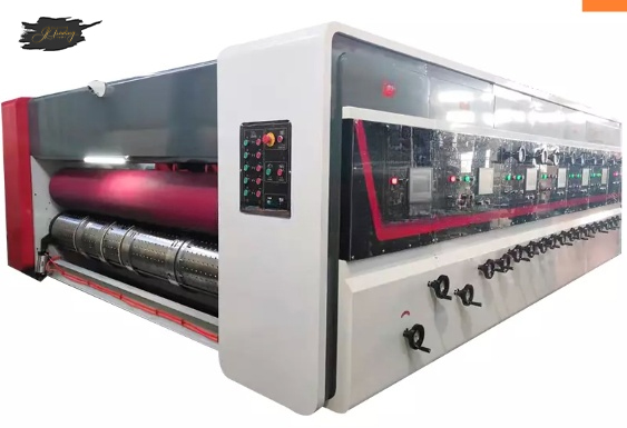 Corrugated Cardboard Flexo Ink Printer Slotter Die Cutter Carton Box Make Packaging Machinery